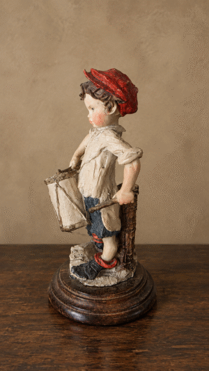 Drummer boy figurine